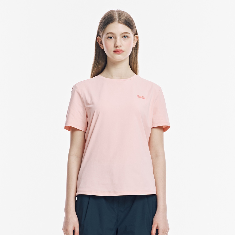 [스케쳐스 어패럴] 여성 소로나 쿨 냉감 반팔 티셔츠