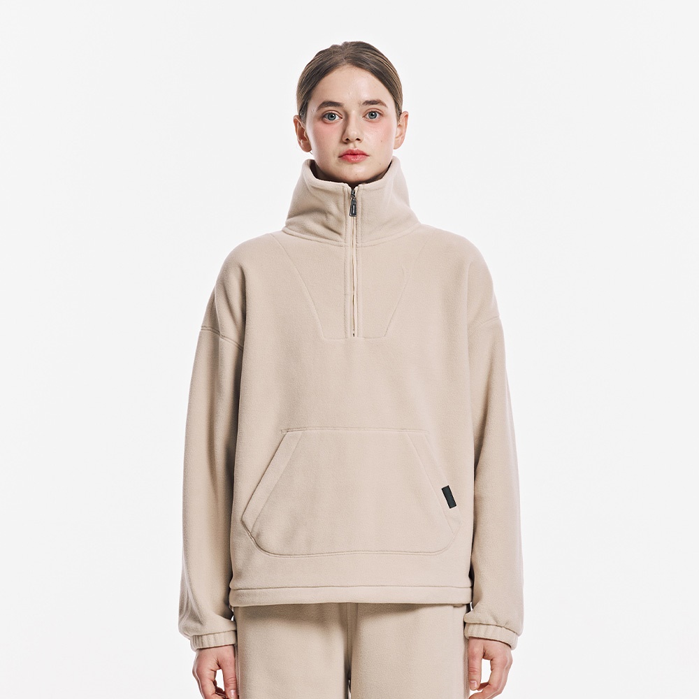 [박은빈 착용/스케쳐스 어패럴] 여성 플리스 하프 집업 풀오버