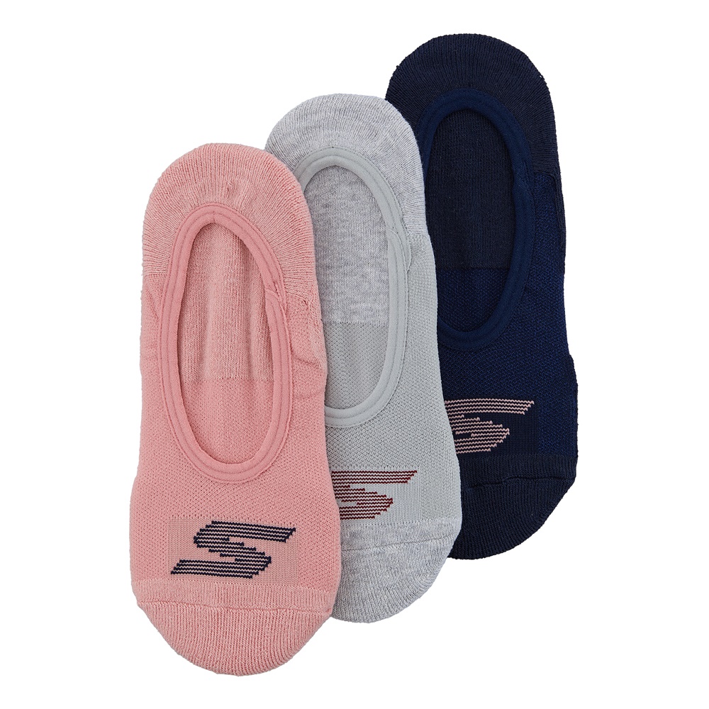 여성 S 로고 3PACK 발목 양말 SET