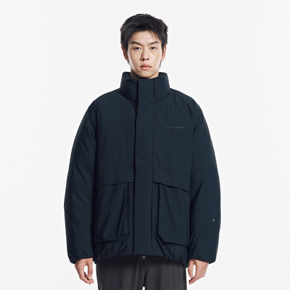 [스케쳐스 어패럴] 남성 트리코트 다운 자켓