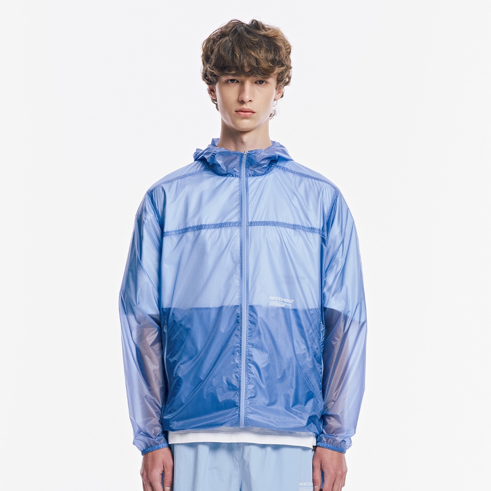 [스케쳐스 어패럴] 남성 AIRTASTIC 저데니어 경랑 방풍 자켓
