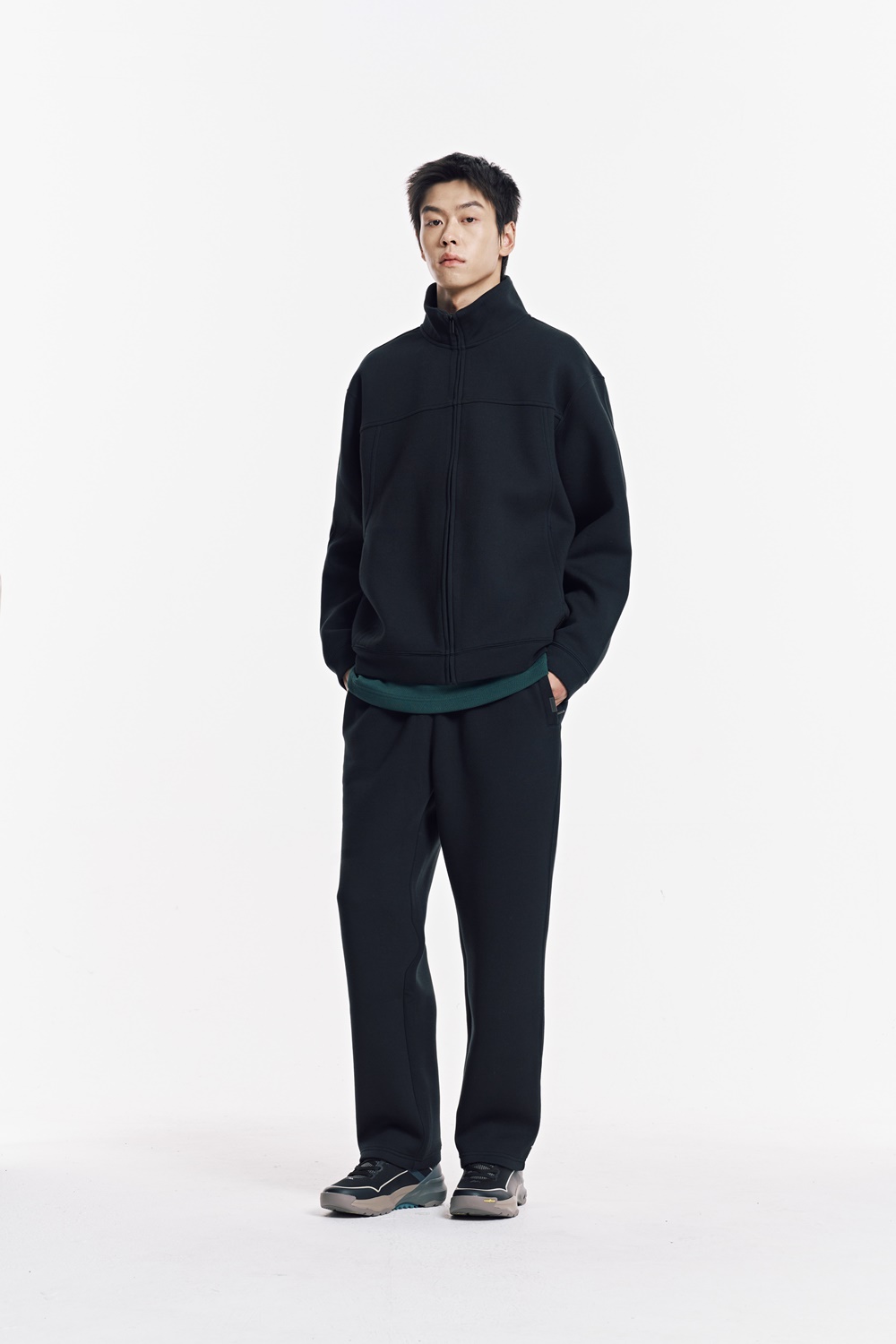 [스케쳐스 어패럴] 남성 더블니트 트레이닝 팬츠