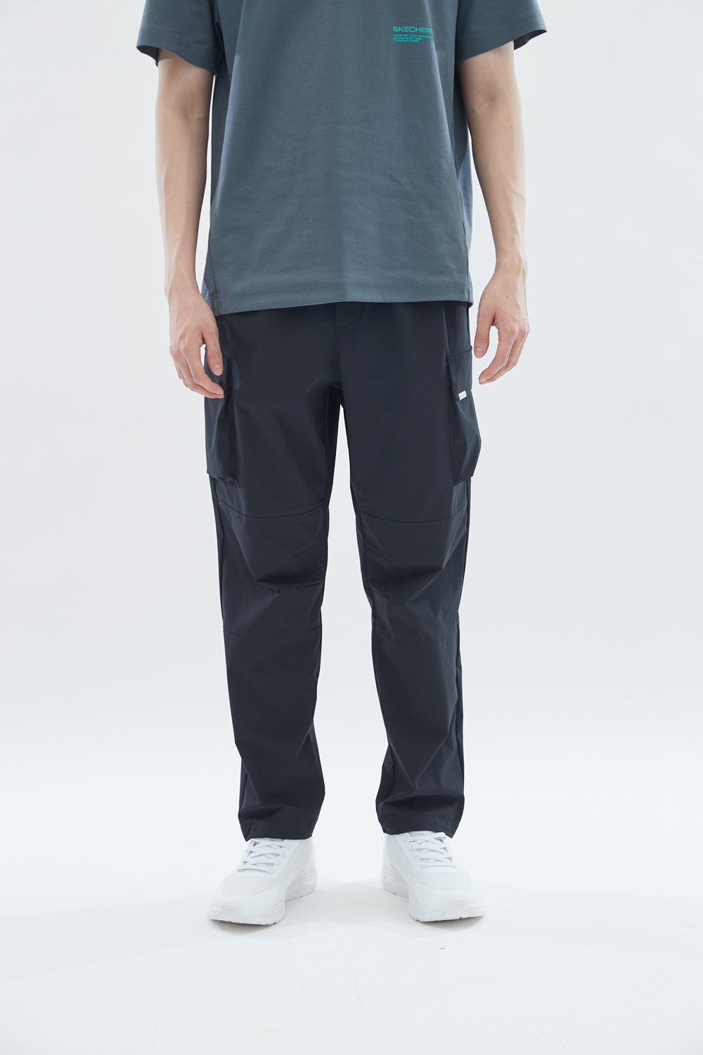 [스케쳐스 어패럴] 남성 우븐 아웃 포켓 조거 팬츠