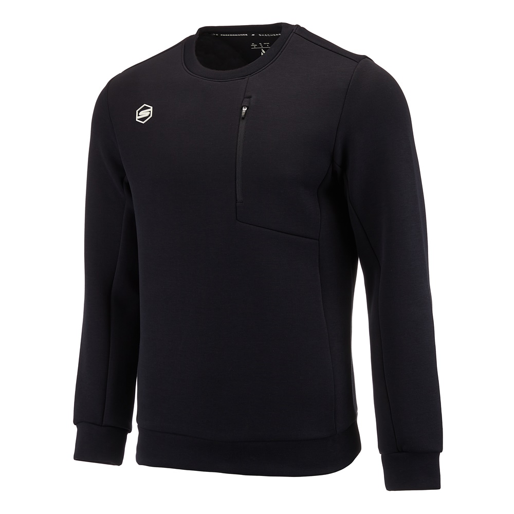 남성 체스트 지퍼 맨투맨