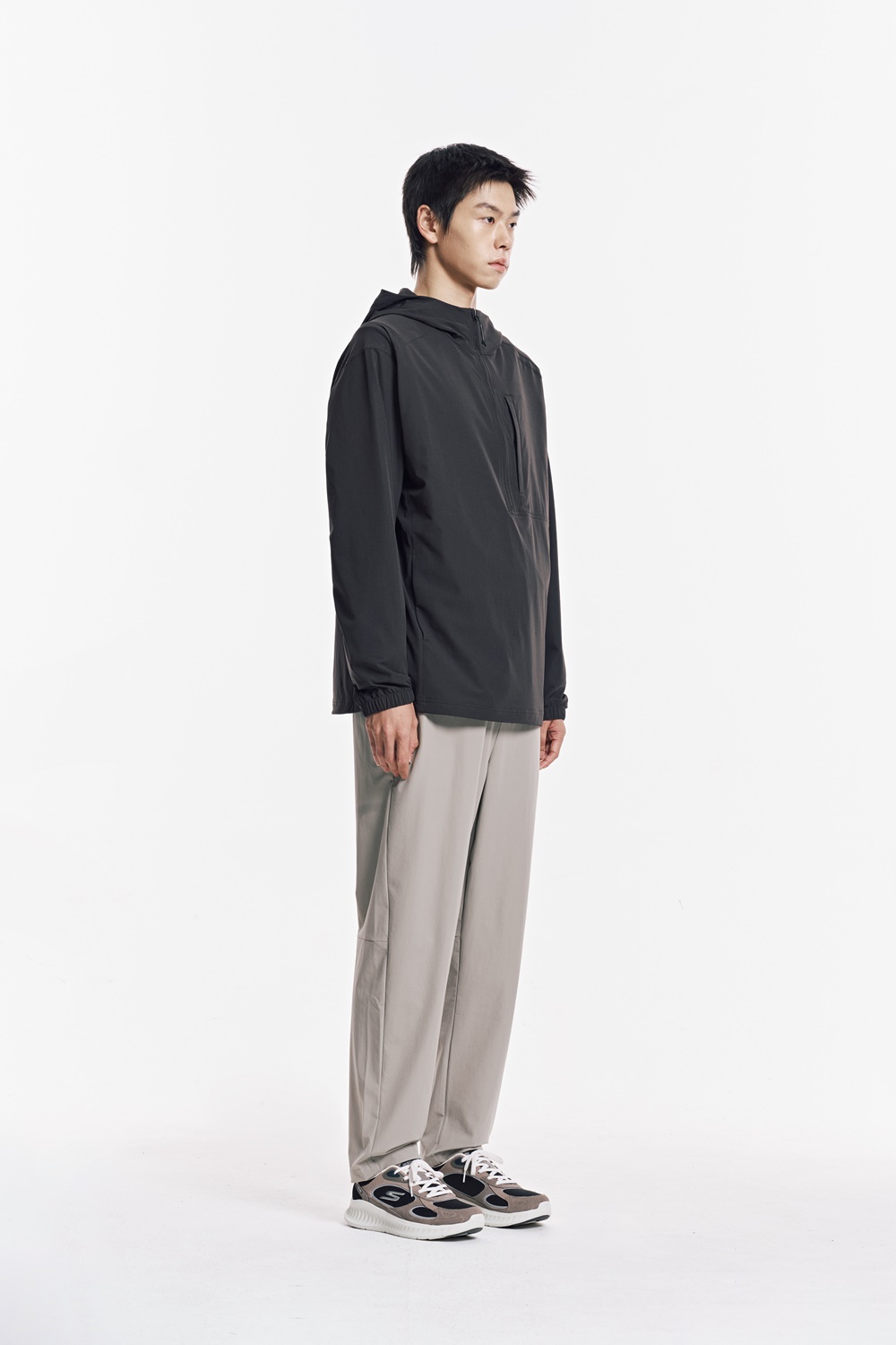 [유지태 착용/스케쳐스 어패럴] 남성 나일론 이중직 아노락