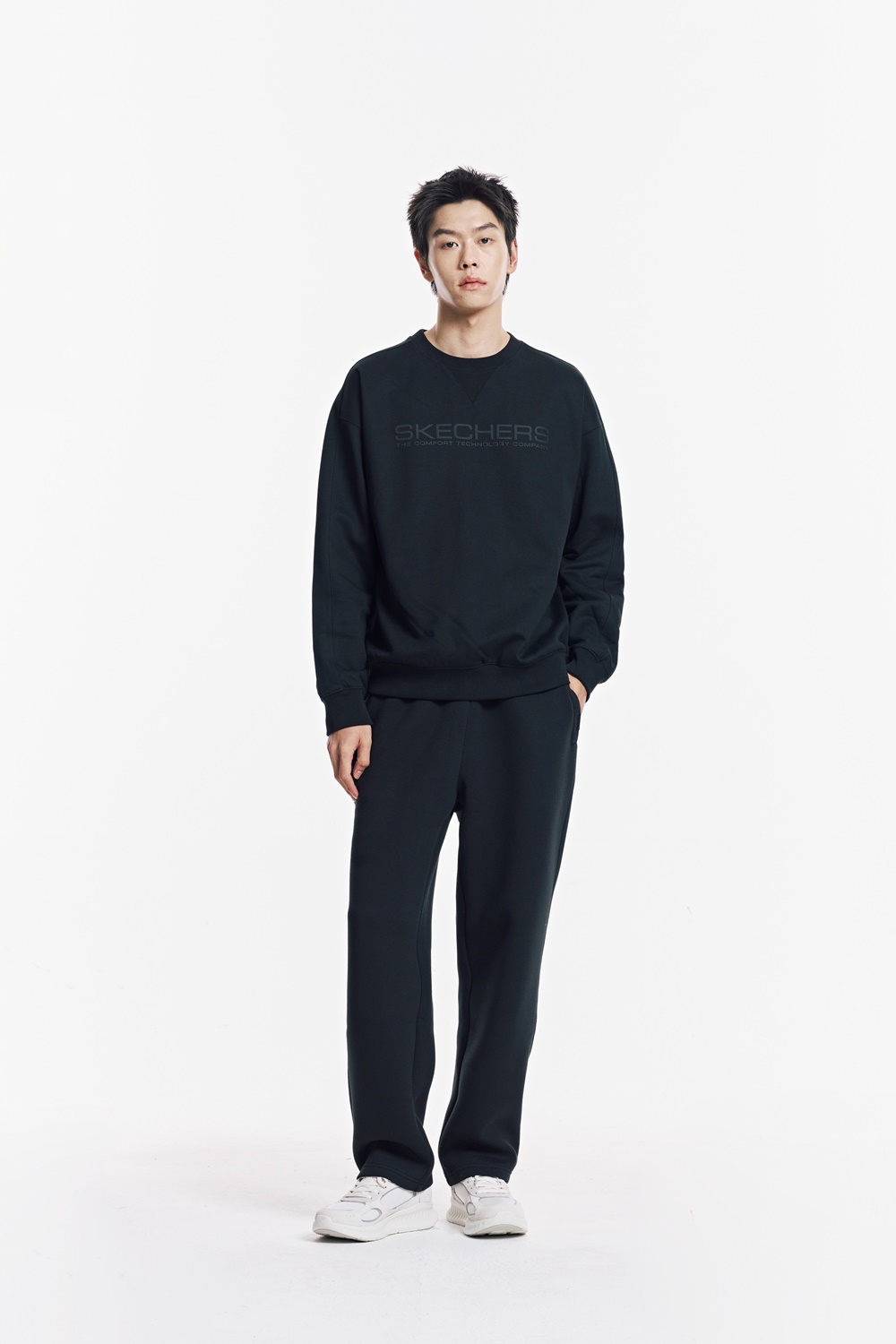 [스케쳐스 어패럴] 남성 빅로고 맨투맨