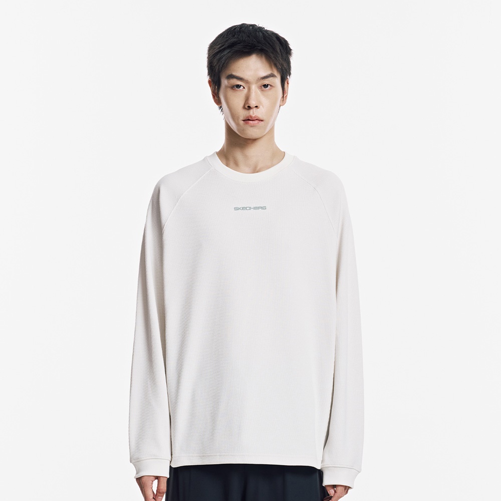 [스케쳐스 어패럴] 남성 조직감 긴팔 티셔츠