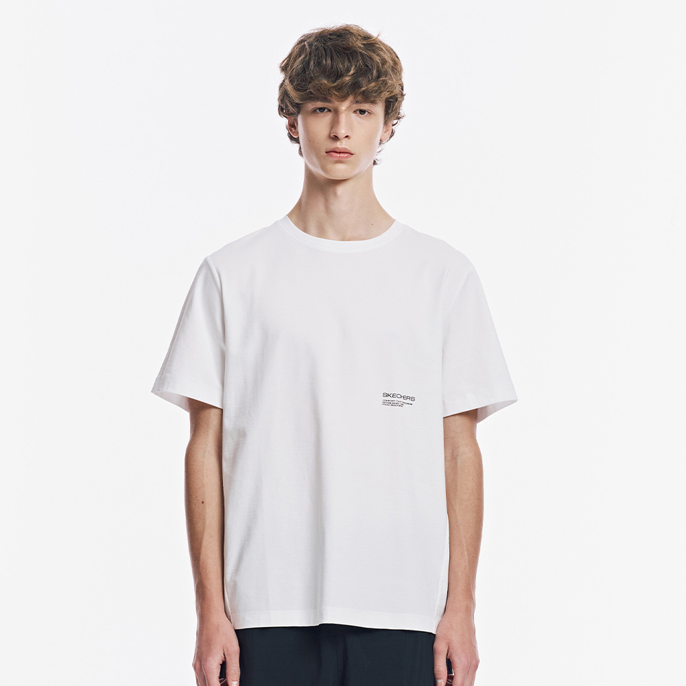 [스케쳐스 어패럴] 남성 폰테 반팔 라운드 티셔츠