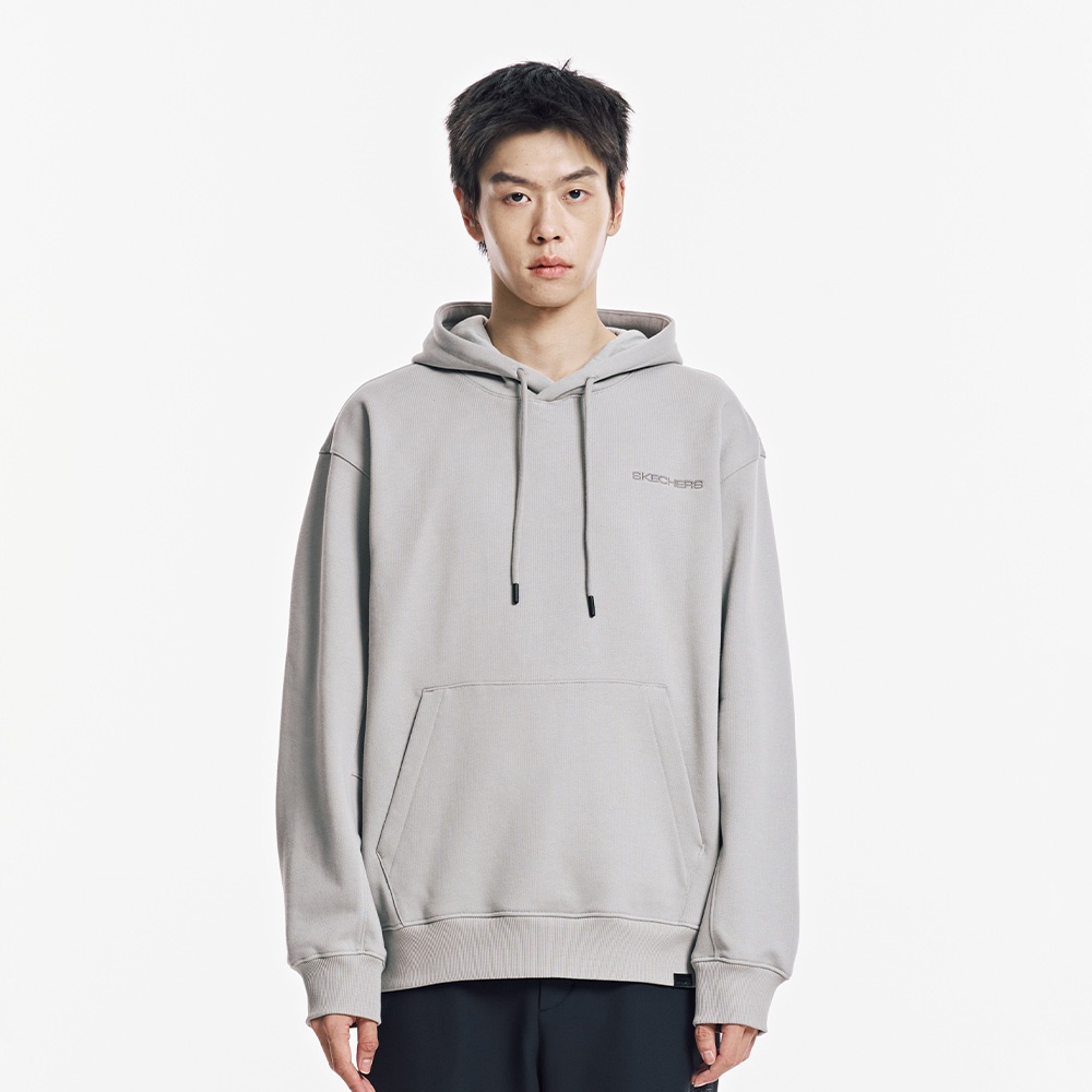 [스케쳐스 어패럴] 남성 기모 베이직 후드 티셔츠