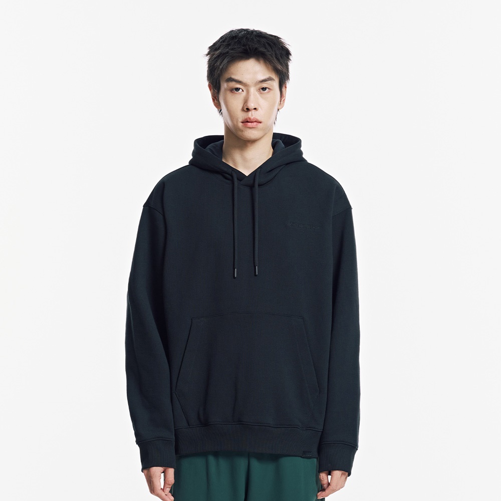 [스케쳐스 어패럴] 남성 기모 베이직 후드 티셔츠