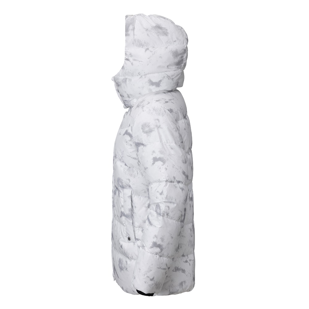 여성 중기장 다운 자켓