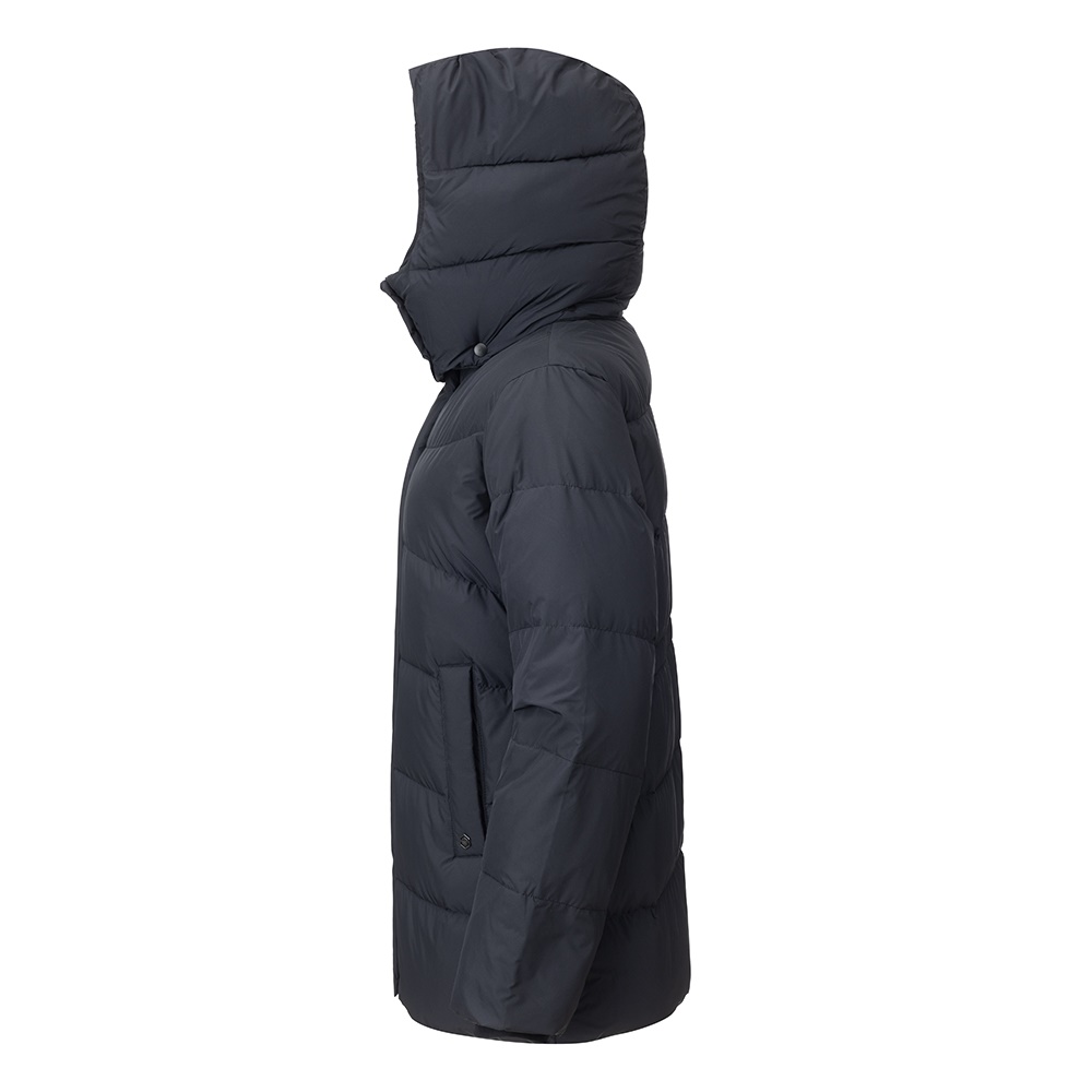 여성 중기장 다운 자켓