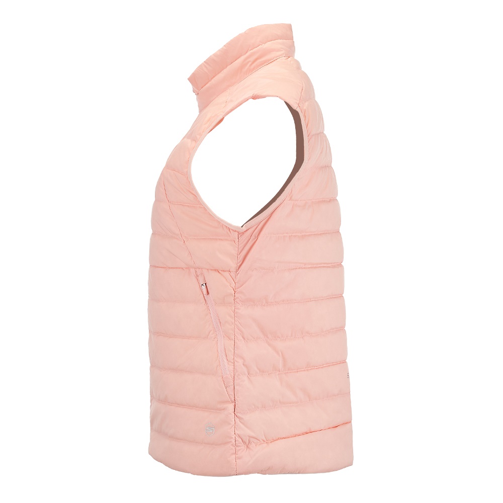 여성 하이넥 경량 베스트