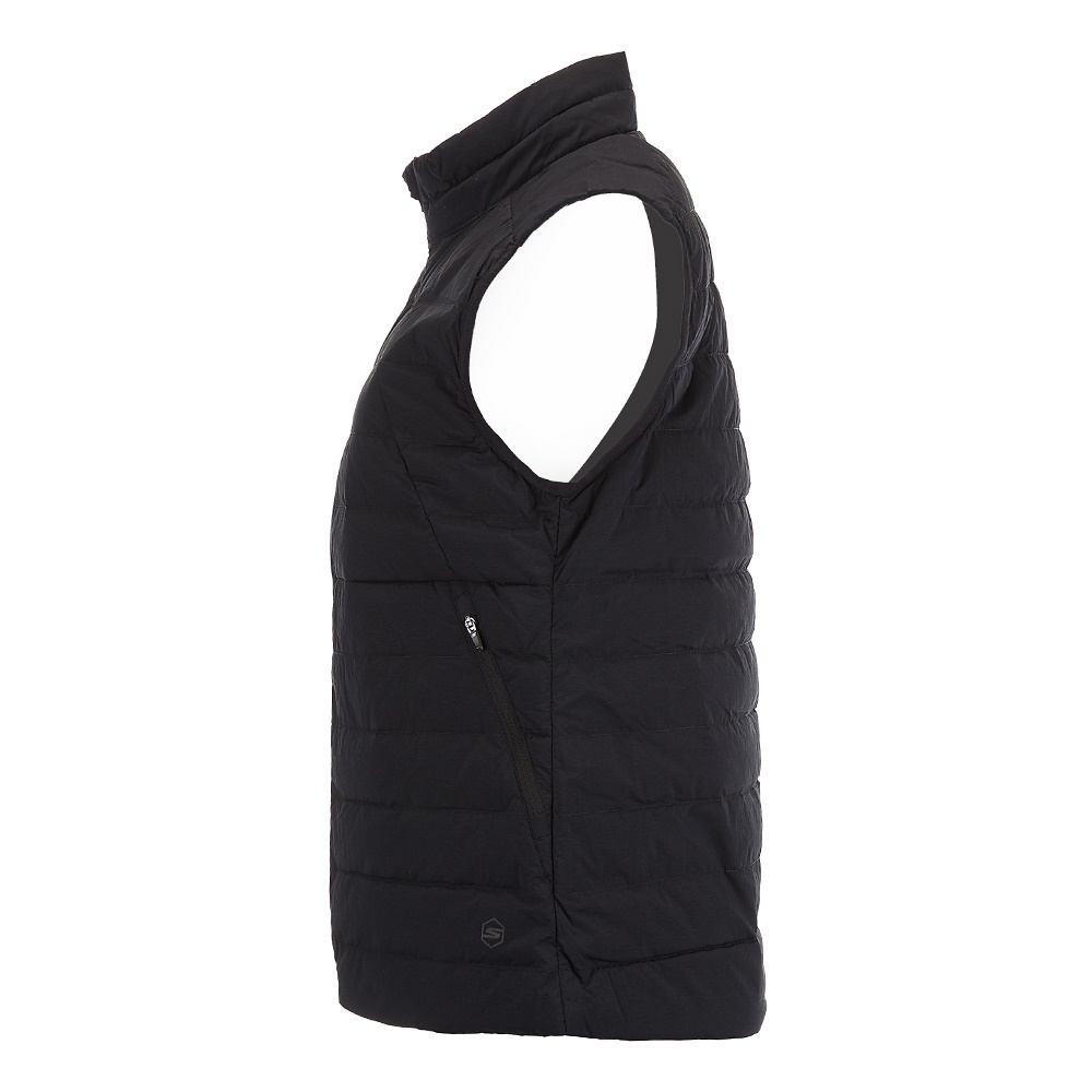 여성 하이넥 경량 베스트