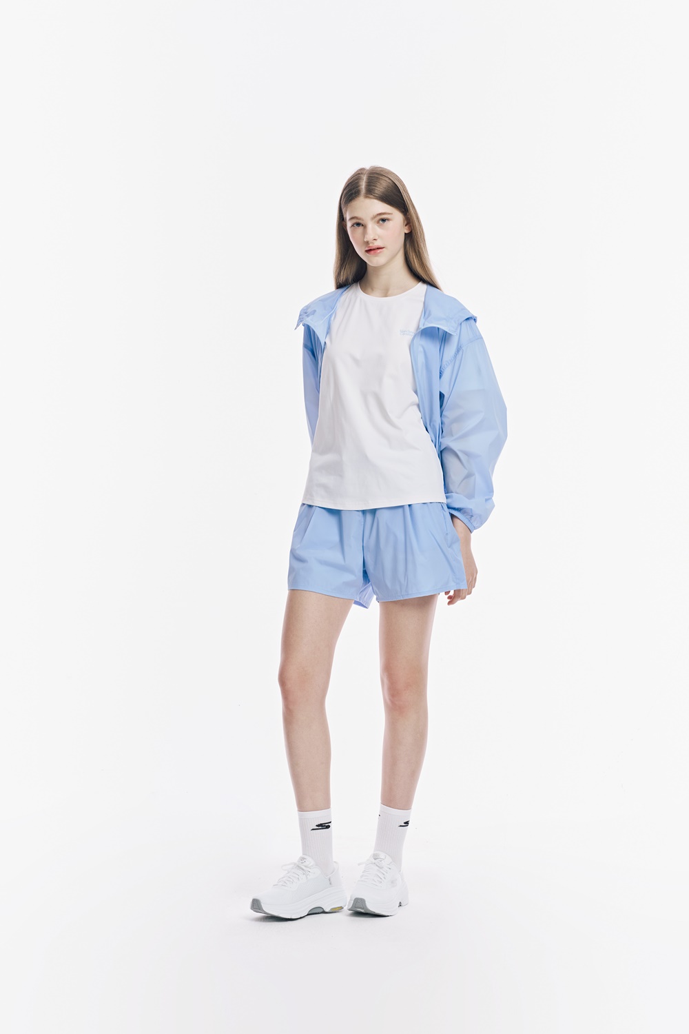 [스케쳐스 어패럴] 여성 우븐 경량 반바지