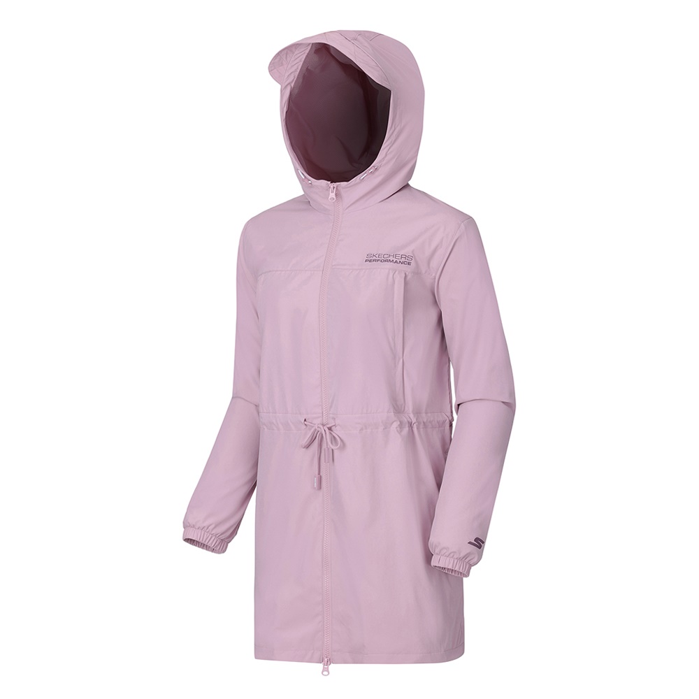 여성 롱 우븐 자켓