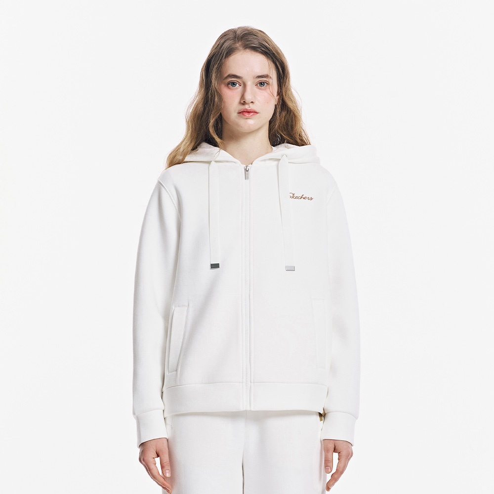 [스케쳐스 어패럴] 여성 더블니트 트레이닝 자켓