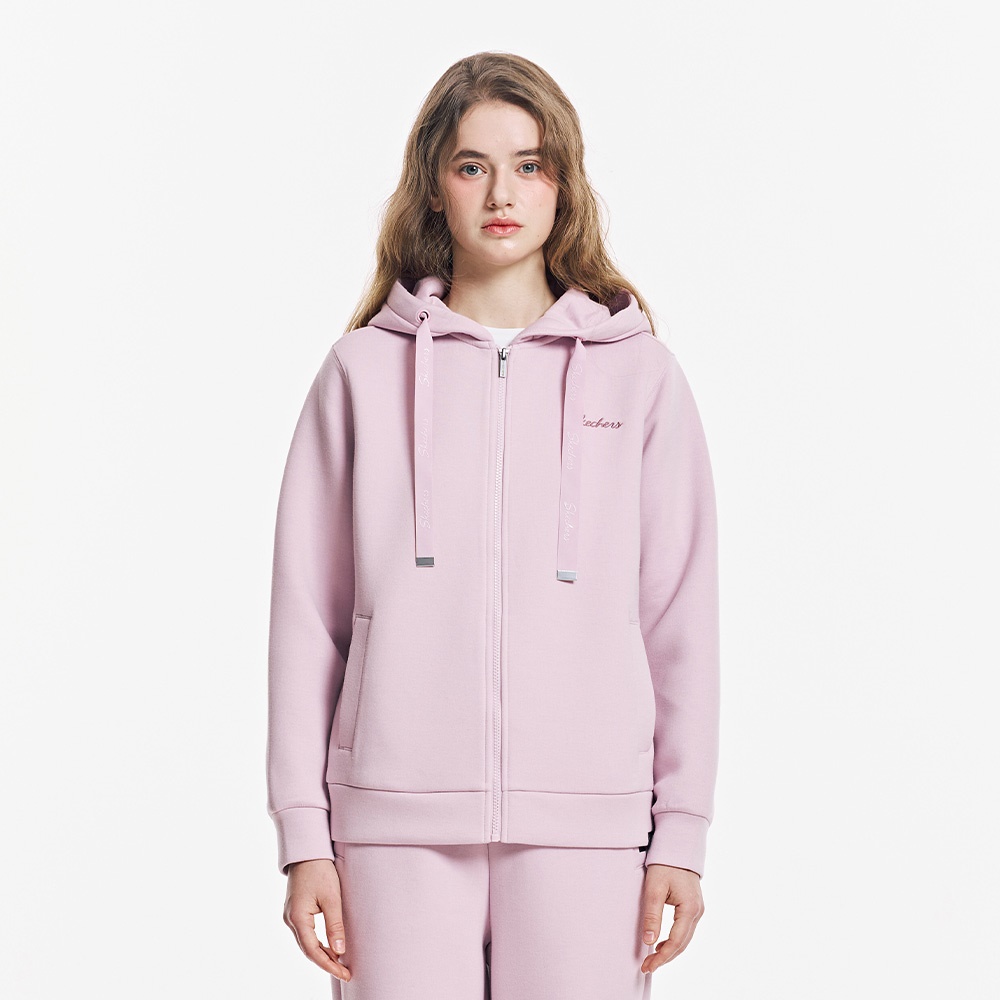 [스케쳐스 어패럴] 여성 더블니트 트레이닝 자켓