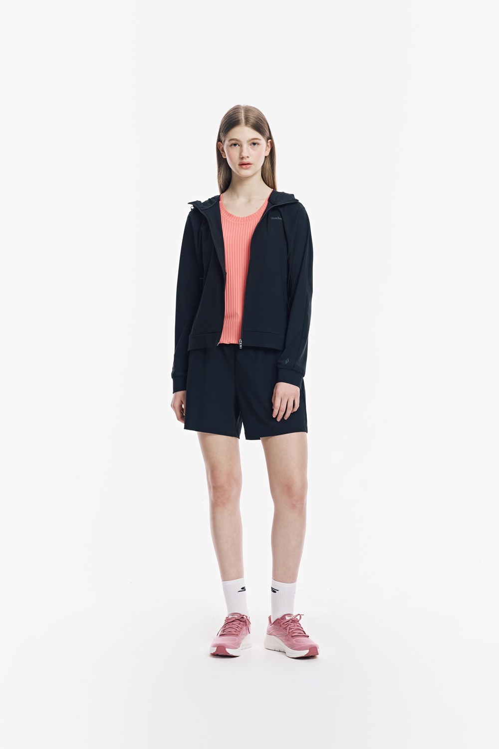 [스케쳐스 어패럴] 여성 트리코트 자켓