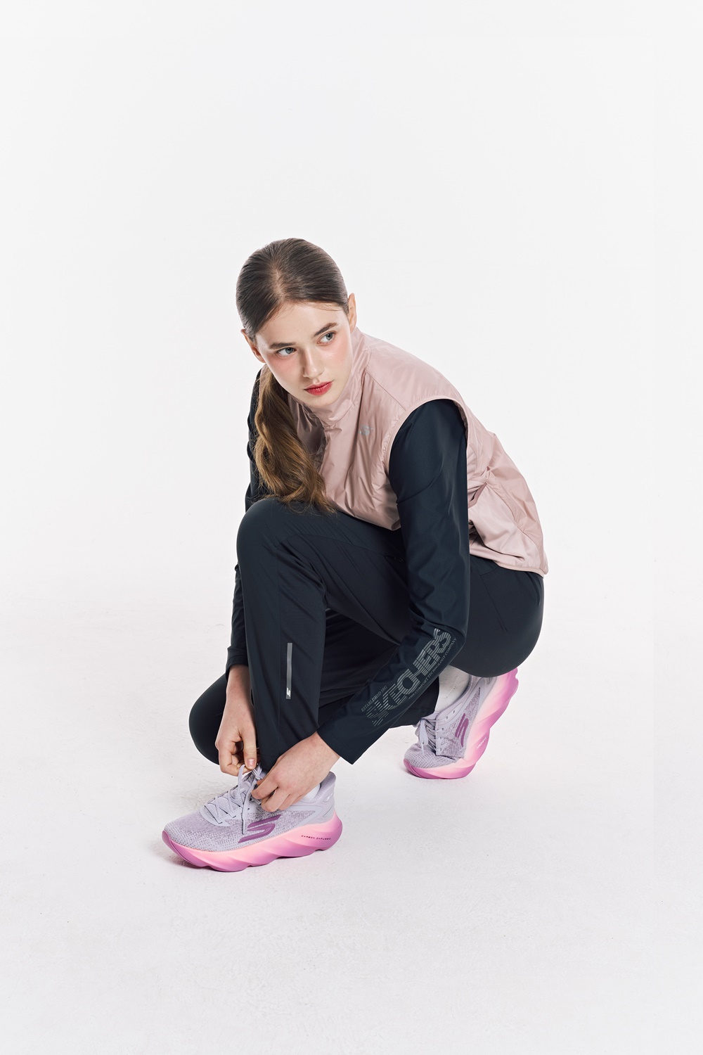 [스케쳐스 어패럴] 여성 하이브리드 팬츠