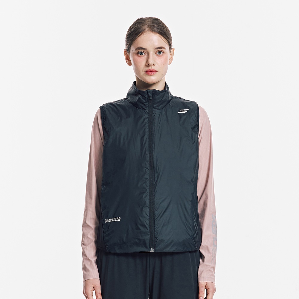 [스케쳐스 어패럴] 여성 하이브리드 경량 패딩 베스트