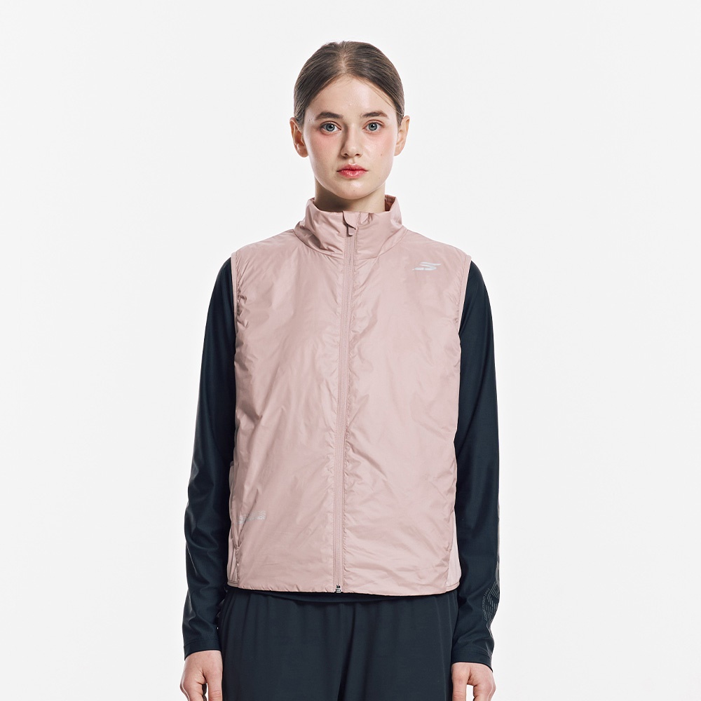 [스케쳐스 어패럴] 여성 하이브리드 경량 패딩 베스트