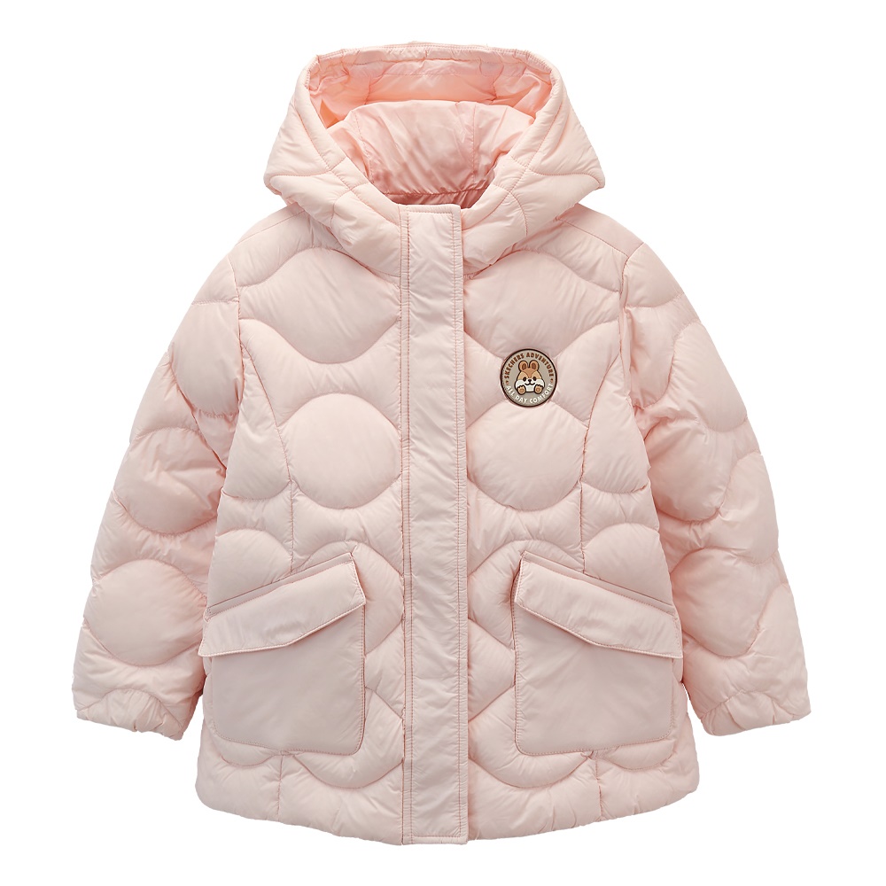 여아 퀼팅 경량 다운 자켓