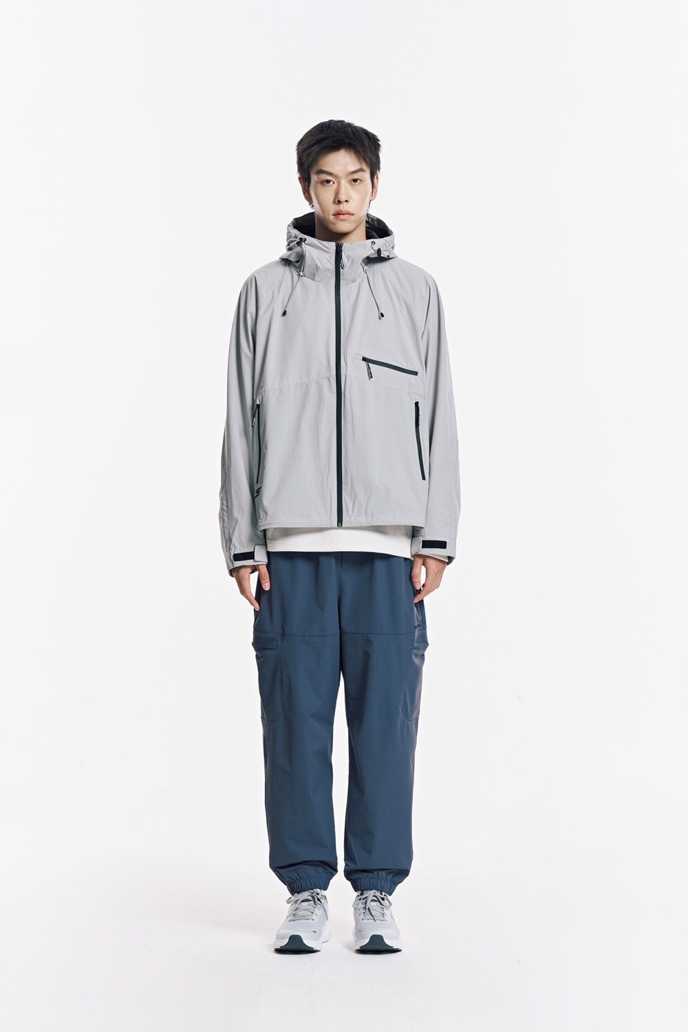 [유지태 착용/스케쳐스 어패럴] 남성 립스탑 후드 자켓