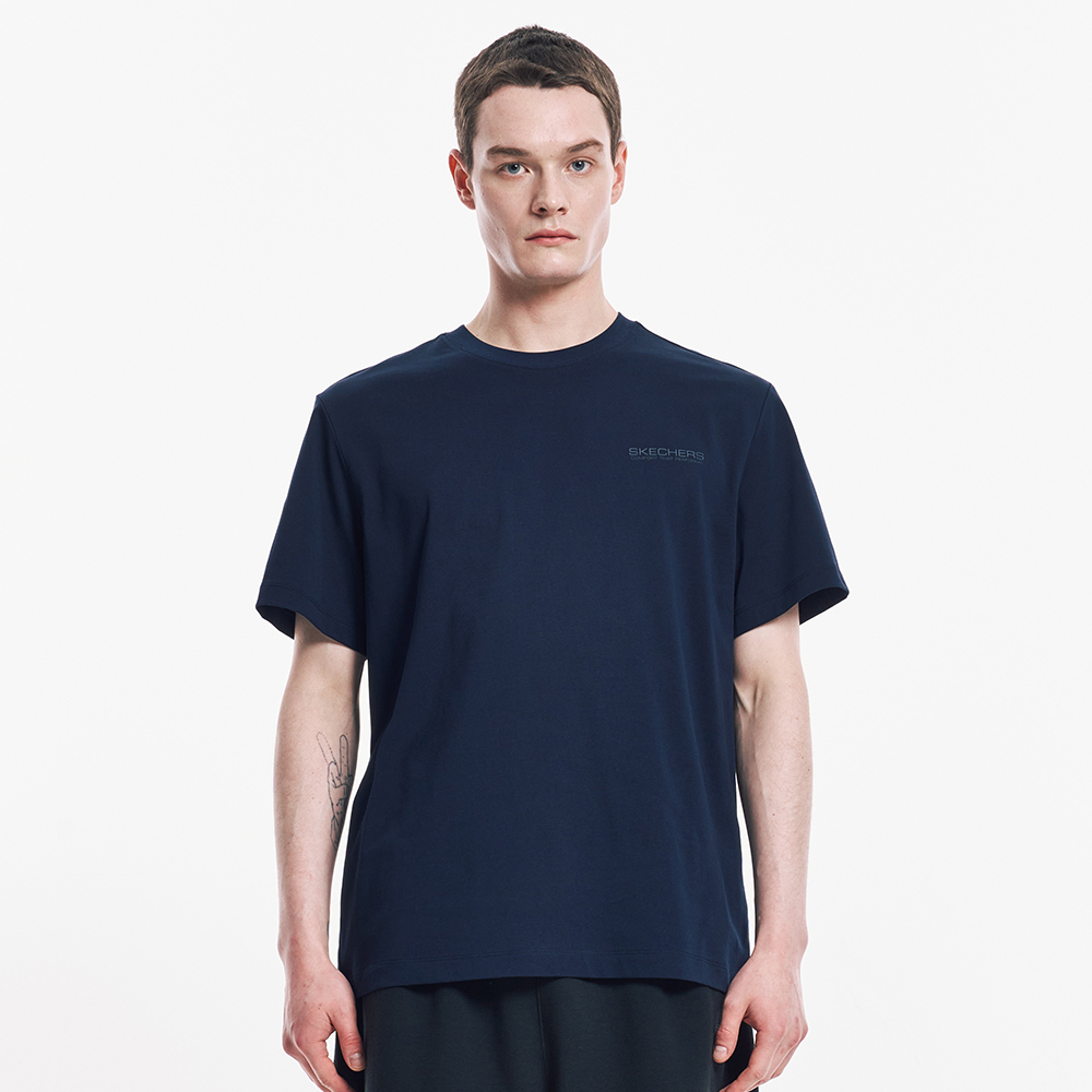 [스케쳐스 어패럴] 남성 에센셜 반팔 티셔츠