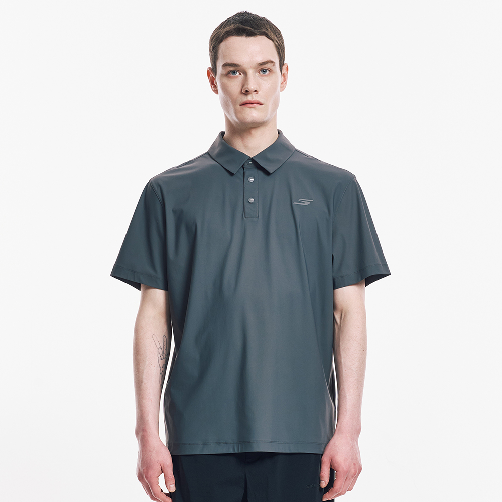 [스케쳐스 어패럴] 남성 액티브 트리코트 폴로 티셔츠