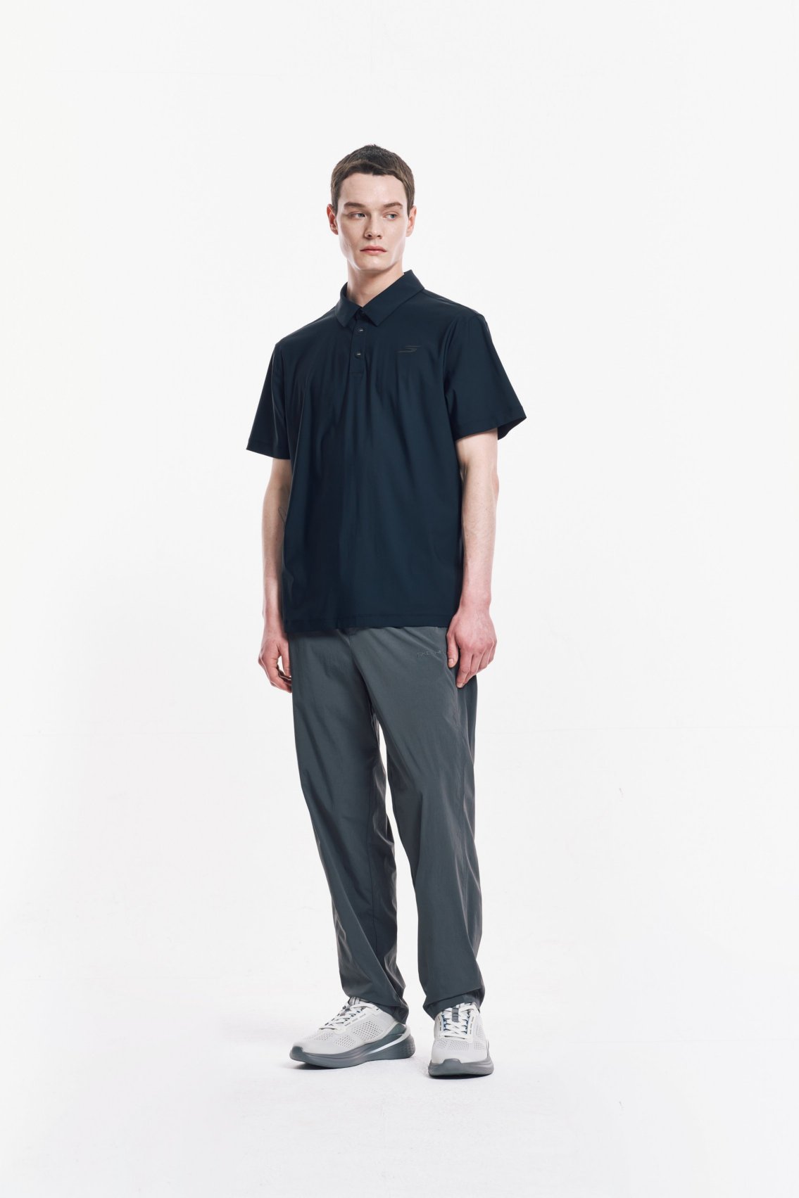 [스케쳐스 어패럴] 남성 액티브 트리코트 폴로 티셔츠