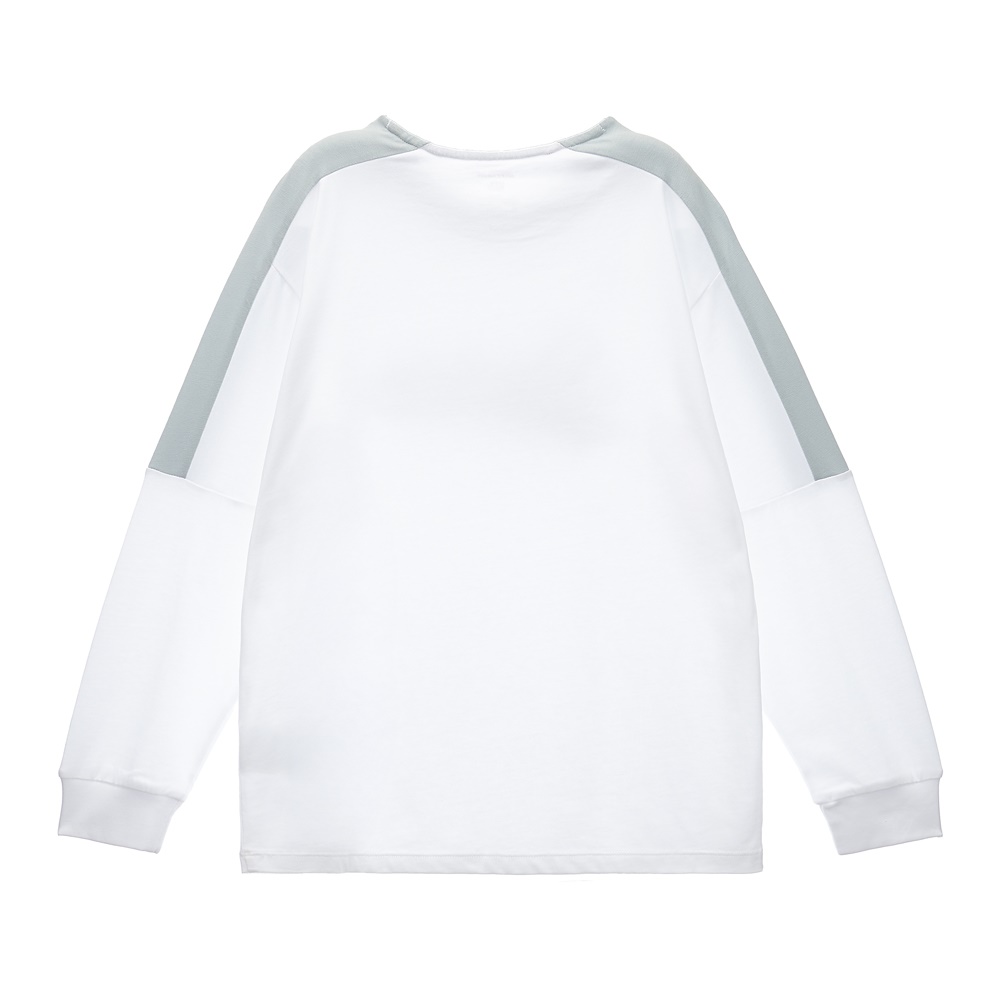 [스케쳐스 어패럴] 남아 소매 배색 니트 티셔츠