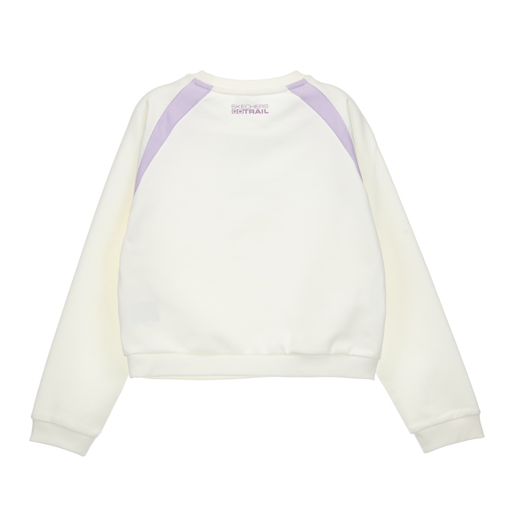 [스케쳐스 어패럴] 여아 베이직 풀오버 니트 맨투맨