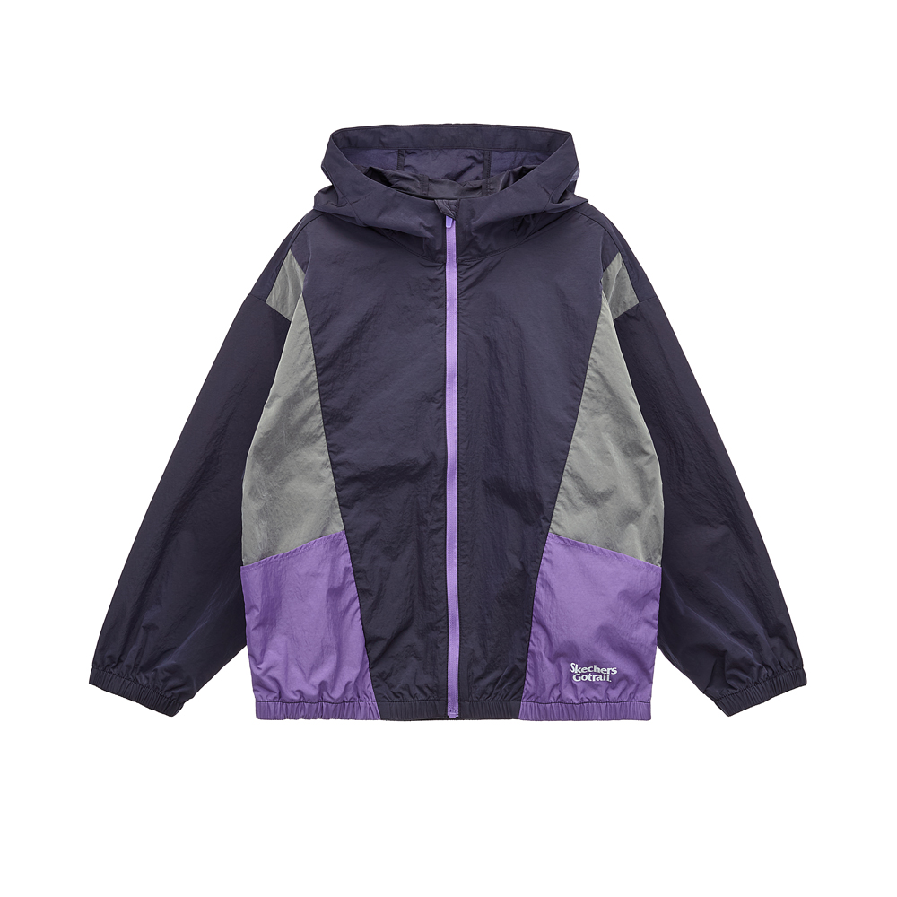 [스케쳐스 어패럴] 키즈 배색 바람막이 자켓