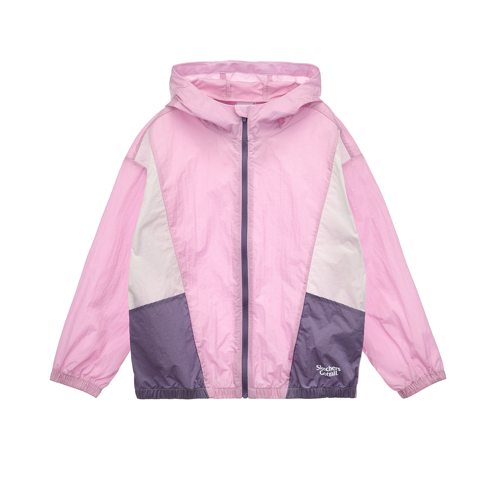 [스케쳐스 어패럴] 키즈 배색 바람막이 자켓