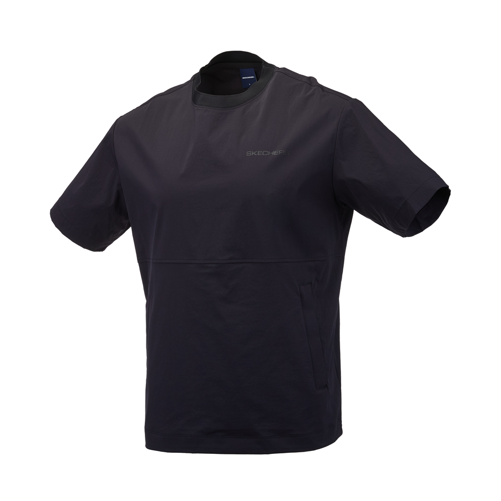 [스케쳐스 어패럴] 남성 시티 우븐 반팔 티셔츠