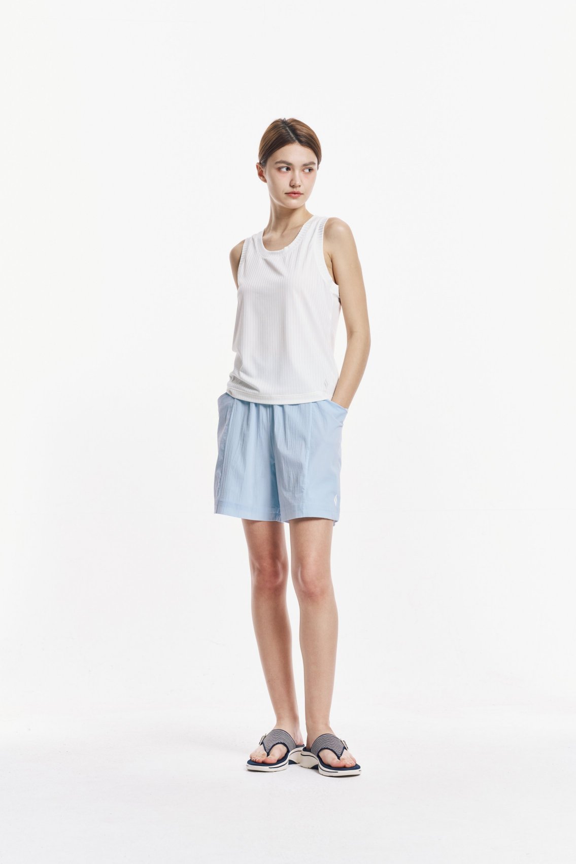 [스케쳐스 어패럴] 여성 시티 에어닷 반바지