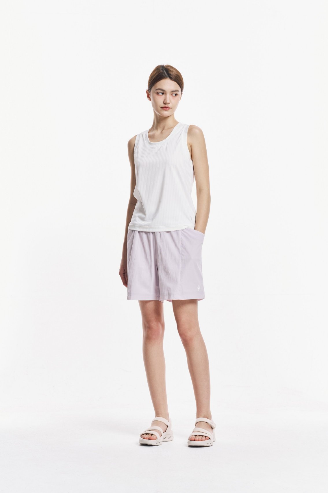 [스케쳐스 어패럴] 여성 시티 에어닷 반바지