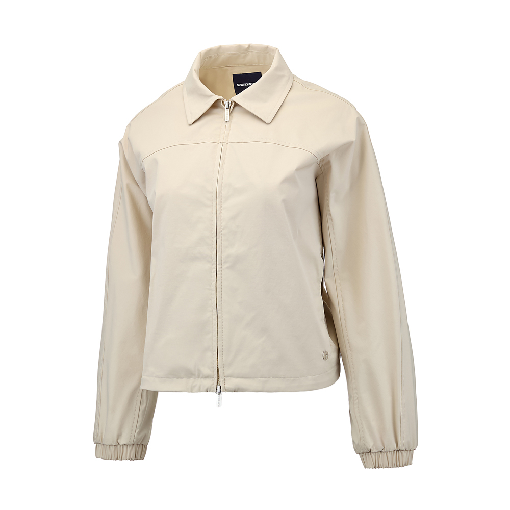 [스케쳐스 어패럴] 여성 시티 코튼 블렌드 카라 자켓