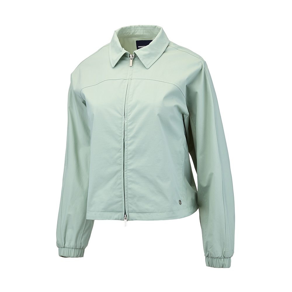 [스케쳐스 어패럴] 여성 시티 코튼 블렌드 카라 자켓