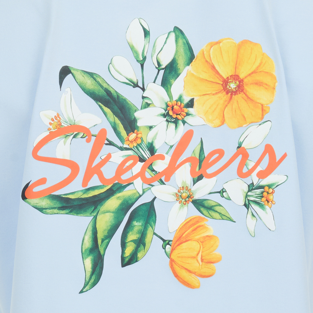 [스케쳐스 어패럴] 여성 에센셜 그래픽 반팔 티셔츠