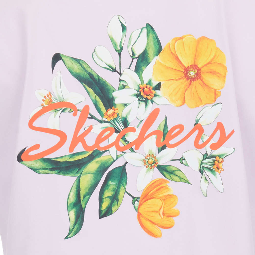 [스케쳐스 어패럴] 여성 에센셜 그래픽 반팔 티셔츠