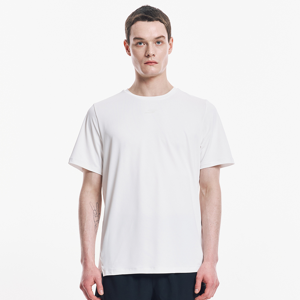 [스케쳐스 어패럴] 남성 액티브 메쉬 반팔 티셔츠