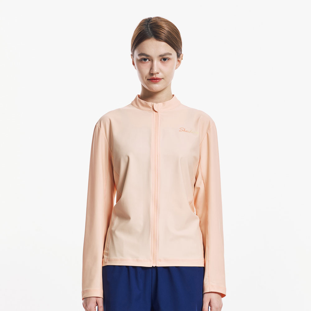 [스케쳐스 어패럴] 여성 오션 그래픽 집업 래쉬가드